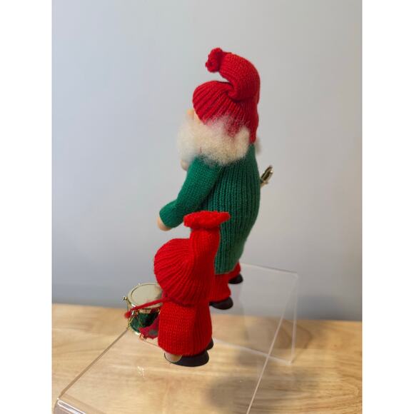 2 Ljungstroms Of Sweden Tomte Wooden Figure Musical Instruments JL - Picture 8 of 12